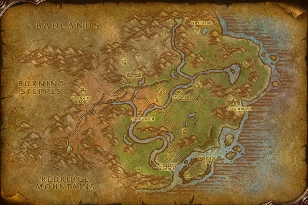 Map of Riverglades