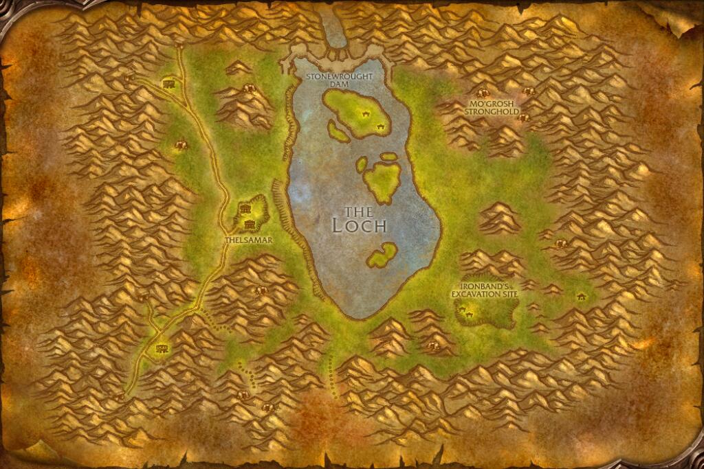 Map of Loch Modan